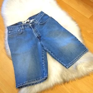 Levi's Blue Denim #569 Loose Shorts-#1301